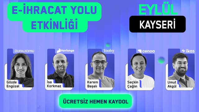 E-İhracat Yolu Kayseri